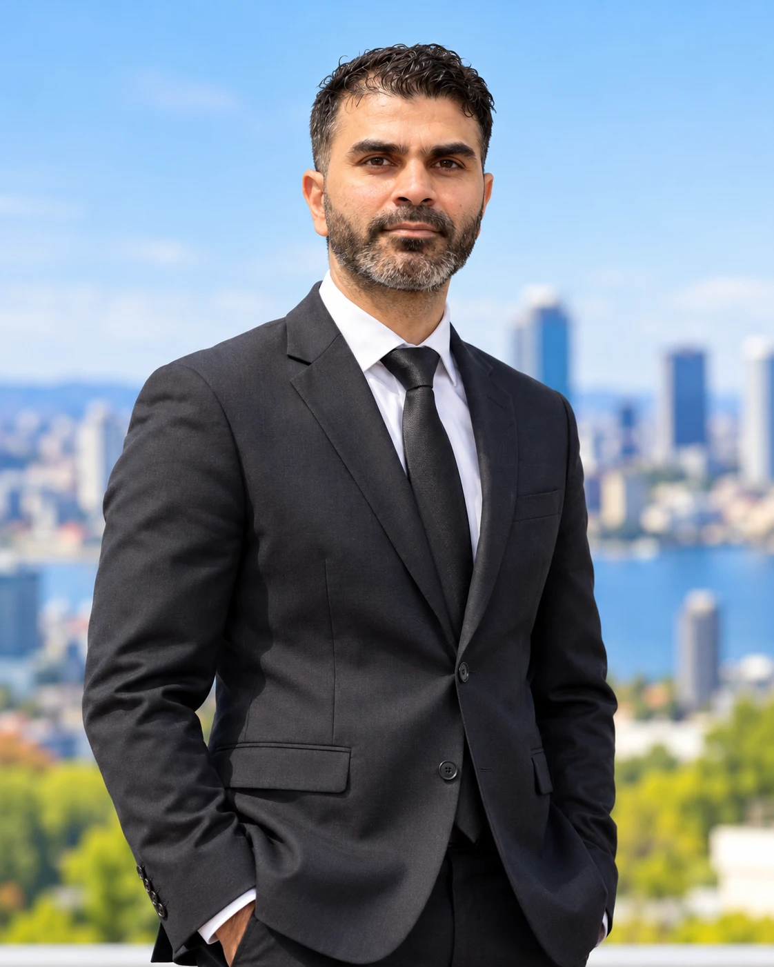 Ahmad Khan, candidate for Ward 5 Councillor